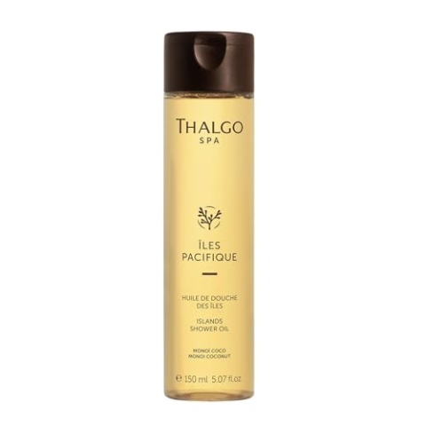 THALGO Spa Îles Pacifique Insel-Duschöl 150 ml - Sanfte Reinigung mit Monoï-Duft für ein geschmeidiges Hautgefühl