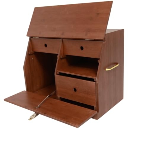 Grooming Deluxe Show Grooming Box, Farbe:braun