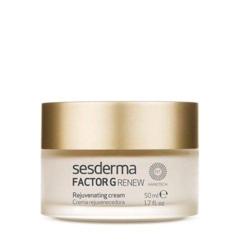 Sesderma | Factor G Renew Verjüngungscreme | Hydratisierte und Erneuerte Haut | Anti-Aging-Pflege | Verjüngung | Anti-Falten-Creme | Hydratisierte Haut