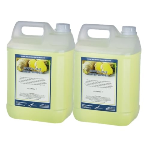 Body & Hair Fresh Ingwer - 5 Liter - 2er Set - 2 in 1 für Körper und Haar