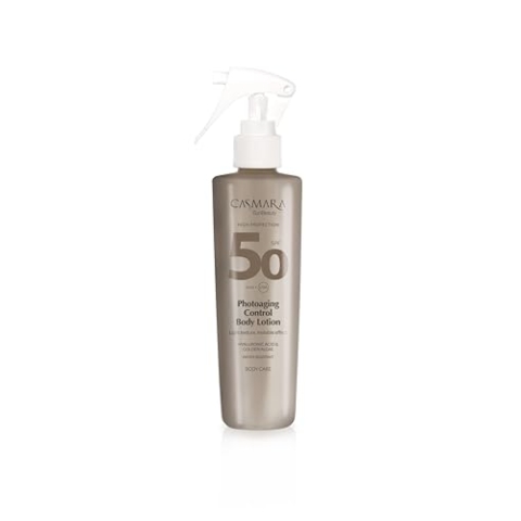 Casmara PhotoAging Body Lotion LSF 50 | Körper-Sonnenschutzcreme LSF 50 | leichte Textur, unsichtbarer und wasserfester Effekt