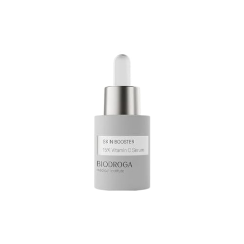BIODROGA Medical Institute - Skin Booster 15% Vitamin C Serum 15ml - Gesichtsserum, Hautpflege, Antioxidantien, Parabenfrei, Silikonfrei, Dermatologisch getestet