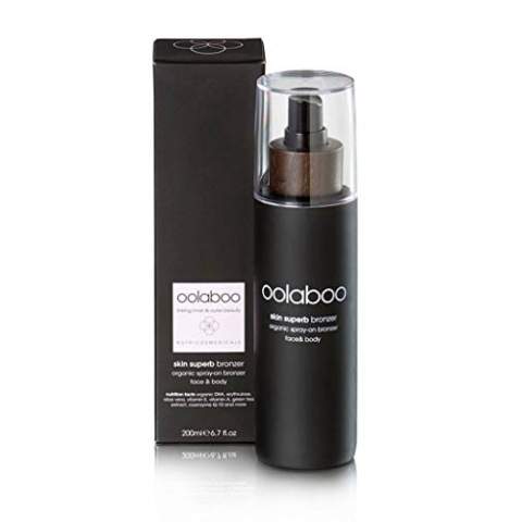 OOLABOO Skin Superb Organic Spray-On Bronzer, 200 ml