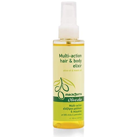 OLIVELIA MULTI-ACTION HAIR & BODY ELIXIR OLIVE OIL & MASTIC OIL 150 ML.