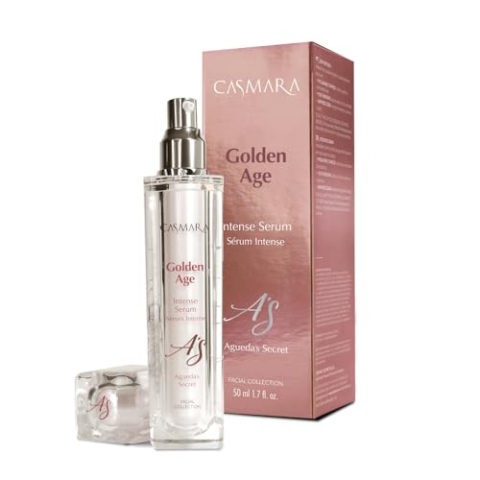 Casmara Golden Age Intense Serum | Agueda's Secret | Feuchtigkeitsspendendes und straffendes Anti-Aging-Serum | hoch- und niedermolekulare Hyaluronsäure und botanische Stammzellen.