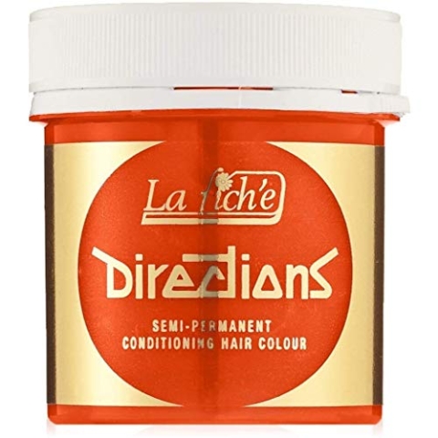 6 x La Riche Directions Semi-Permanent Hair Color 88ml Tubs - APRICOT