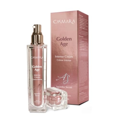 Casmara Golden Age Intense Cream | Agueda's Secret | Pflegende Anti-Aging-Creme mit leichter Textur | Exosomen, Vitamin B12 und biomimetisches Kollagen | 50 ml