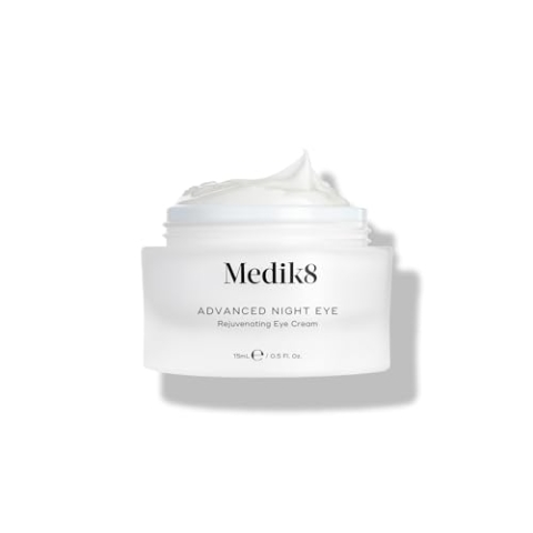 Medik8 Advanced Night Eye - Verjüngende Augencreme - Glättet feine Linien & hellt dunkle Augenringe auf - 15ml