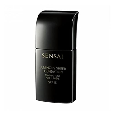 Kanebo Sensai Luminous Sheer Foundation 204.5, Warm Beige, 30 ml