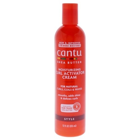 3x Cantu Shea Butter Moisturizing Curl Activator Cream 355ml (insgesamt-1065ml)