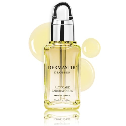 Dermastir Dropper Retin Oil Retinol Gesichtsserum mit 8 botanischen Ölen mit Anti-Falten-Wirkung, feuchtigkeitsspendend, Glasskin - 50 ml