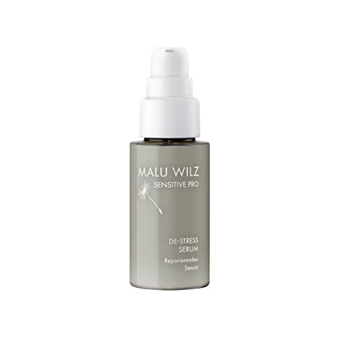 Malu Wilz DE-Stress Serum 30 ml I Skincare Gesichtspflege-Serum für sanfte Gesichtsreinigung I Schützender Gesichtsreiniger mit Hyaluronsäure I Vegan