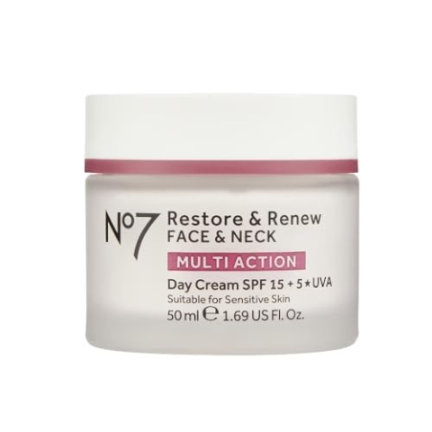 No7 Restore & Renew Face & Neck Multi Action Nachtcreme, 50 ml