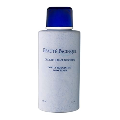 Beauté Pacifique Softly Exfoliating Body Scrub – Sanftes Körperpeeling mit natürlichen Perlen, feuchtigkeitsspendend & beruhigend, Süßholzwurzelextrakt & Glycerin, Dänische Premium Hautpflege
