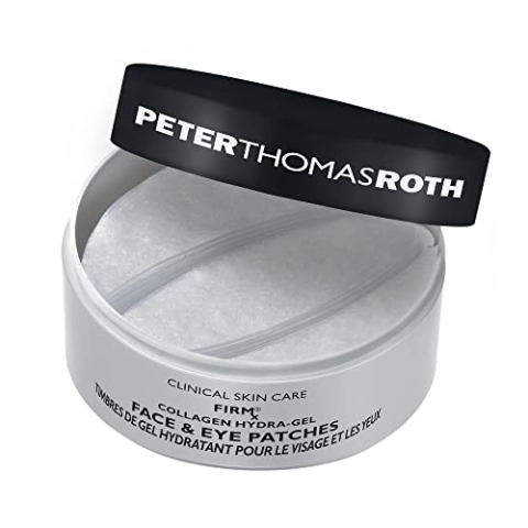 Peter Thomas Roth FIRMx Collagen Hydra-Gel Face & Eye Patches | Collagen Gel Patches for Under-Eye and Face
