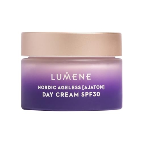 LUMENE Nordic Ageless [AJATON] Radiant Youth Anti Falten Tagescreme mit LSF 30, Anti-Aging Gesichtscreme für Reife Haut, Vegan 50 ml