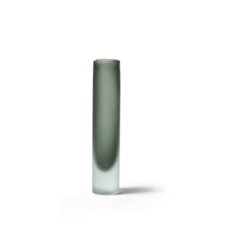 PHILIPPI - Nobis Vase aus geforstetem Glas - Handarbeit (Größe - M)
