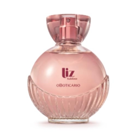O Boticário Liz Sublime Eau de Toilette EDT Eau de Toilette für Damen, holzig, fruchtig, französischer Duft und Pfirsichcreme, 100 ml