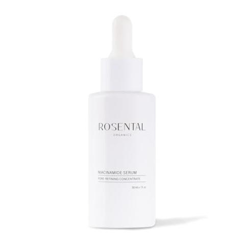 Rosental Organics Niacinamide+ Serum Pore-Refining Treatment - 5% Niacinamide und Azelainsäure zur Aufhellung von Pigmentflecken und Aknenarben