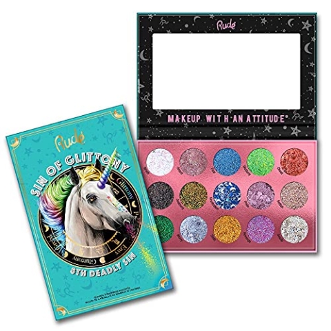 Rude SIN OF GLITTONY Glitter Palette 88159