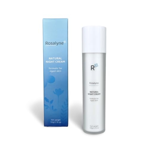 Rosalyne Natürliche Nachtcreme 50ml - Natürliche Pflege für reife Haut