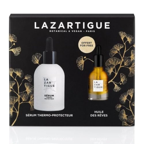 Lazartigue Serum d'Exception Thermoprotektor, 50 ml + Öl der Träume, trockenes Öl nährend, 10 ml