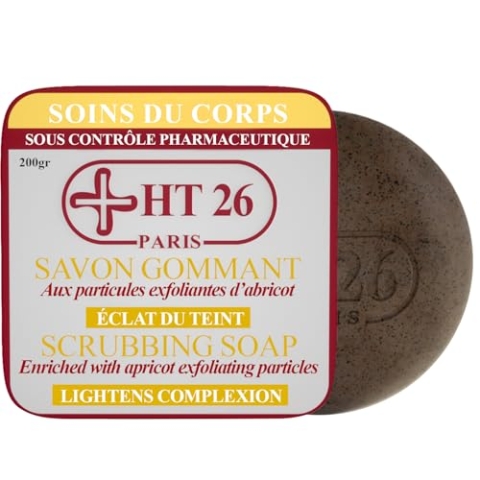 HT 26 Savon Gommant Scrubbing Soap Enriched With Apricot Extracts