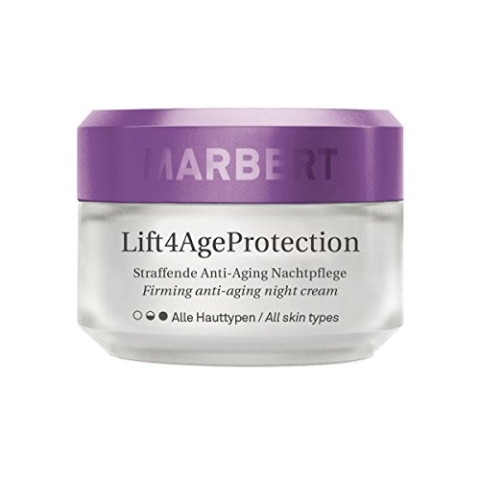 Marbert Lift 4 AgeProtection femme/women, Firming Anti Aging Night Cream, 1er Pack (1 x 50 ml)