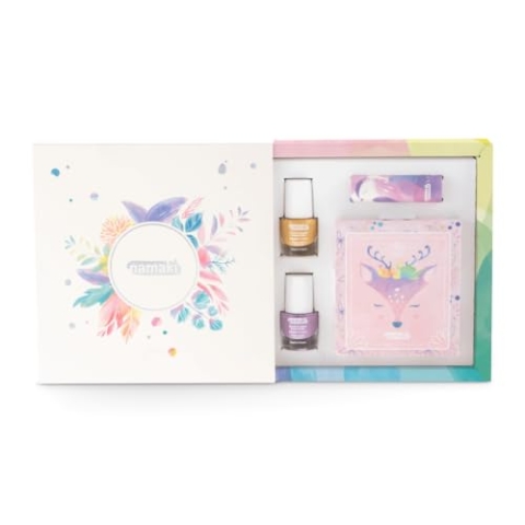 Namaki Geschenkbox | Magical Kindom | Mit Schminkpalette Lippenstift Nagellack | grosses Set | Liebevoll zusammengestellt