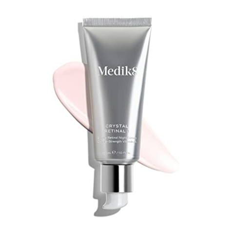Medik8 Crystal Retinal 1 - Age-Defying Retinal Nachtserum - Verbessert Faltenbild - 0.01% Retinalstärke - 11-mal schneller als Retinol - Für neue Vitamin-A-Anwender - 30ml
