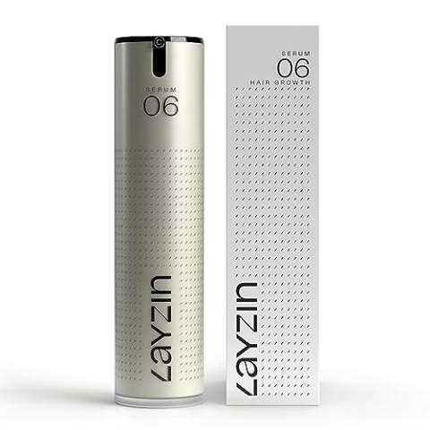 LAYZIN SERUM 06 bei Haarausfall und dünner werdenden Haaren | Anti-Haarausfall Serum mit Ginsengextrakt und CAPIXYL | Bartwuchsmittel für Männer | fördert Haarwachstum für Männer und Frauen | 50 ml