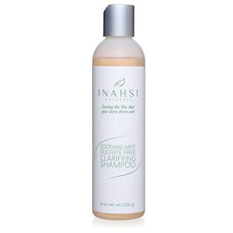 Inahsi Naturals Beruhigendes Minzsulfatfreies klärendes Shampoo (236 ml)