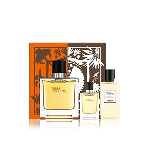 Hermes Terre D Hermes Parfüm-Set – Pp 75 ml + Sg 40 ml + Pp 5 ml