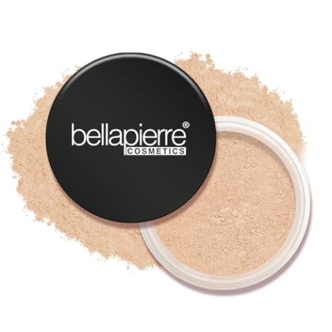 bellapierre Mineral Foundation SPF 15 – Lose Pudergrundierung | Veganes und tierversuchsfreies natürliches Make-up | Mattes Finish | Hypoallergen | Frei von Öl und Talk – 9 Gramm - Blondie