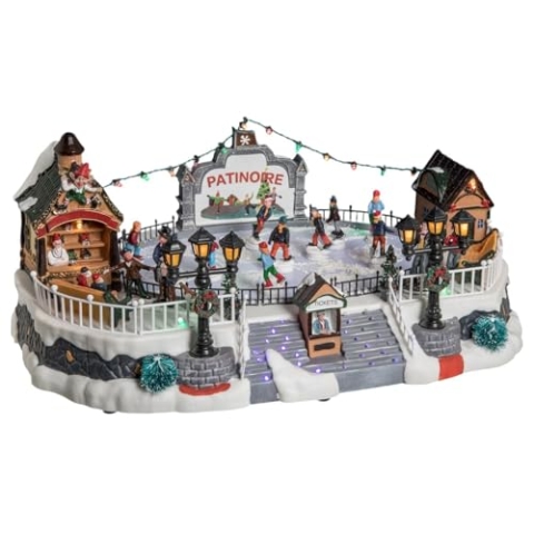 Weihnachtsdorf Eisbahn