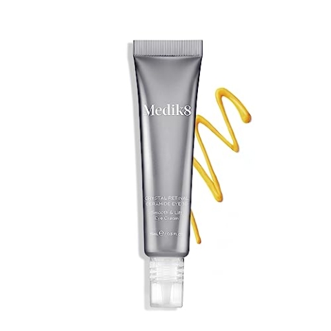 Medik8 Crystal Retinal Ceramide 10 Augencreme - Anti-Aging & Anti-Falten- Glättungs- & Straffungs-Augencreme - 0.10% Retinalstärke - 11-mal schneller als Retinol - 15ml