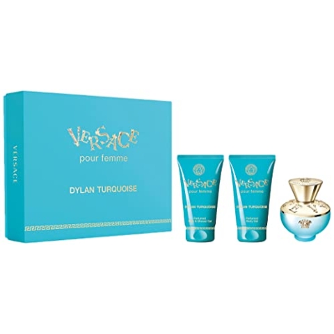 Versace Dylan Turquoise EDT 50 ml + SG 50 ml + Body Gel 50 ml W