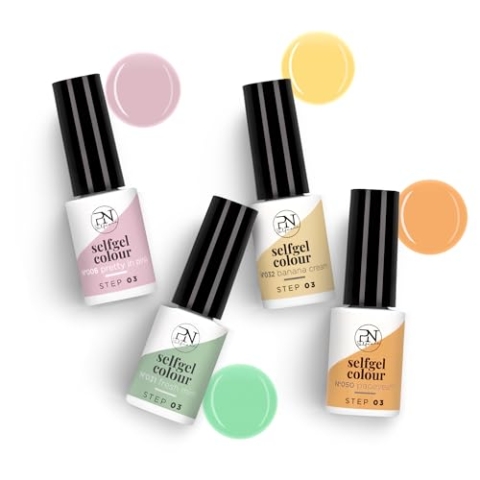 PN Selfcare Gel Nagellack Set – 4 Farben UV Gel Nagellack – Nagellack Set für langanhaltender Glanz – Semi Permanent & tierversuchs frei - Gel Polish Pastel Dream
