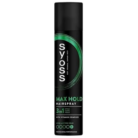 6er Pack - Syoss Haarspray - Max Hold 3in1 - mit Vitaminkomplex - 300ml