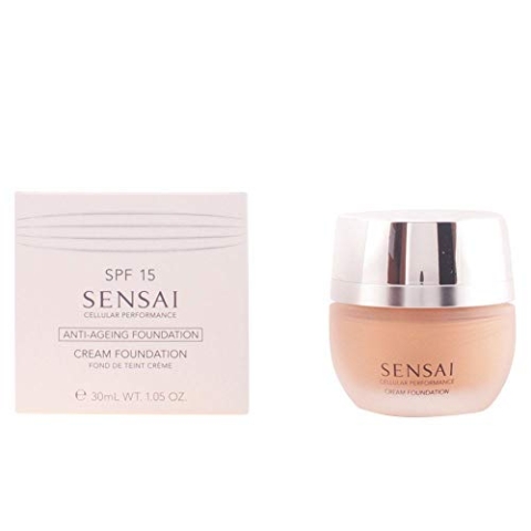 Kanebo Sensai Cellular Performance femme/woman, Cream Foundation CF24 Amber beige, 1er Pack (1 x 30 ml)