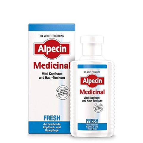 Alpecin Medicinal Fresh Haarwasser Belebende Kopfhaut- und Haarpflege für Männer 6 x 200ml