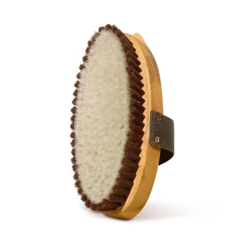 Grooming Deluxe Overall Brush Soft Kardätsche, Farbe:braun