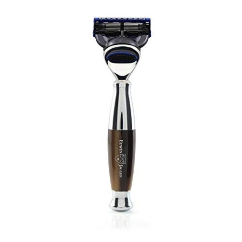 Edwin Jagger Diffusion 36 Series Rasierer für Fusion-Klingen (Imitation Light Horn)