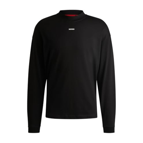 HUGO Herren Daposo T-Shirt, Black1, L EU