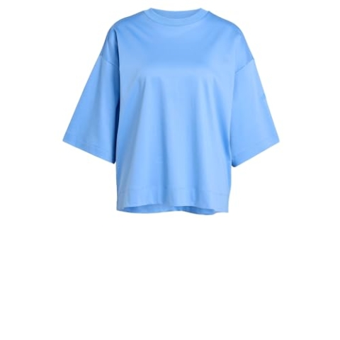 adidas Women's All SZN Soft Lux Loose T-Shirt Blue Fusion M