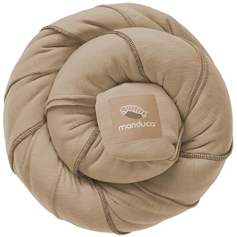 manduca Sling - Babytragetuch - Elastische Babytrage für Neugeborene von der Geburt bis zu 15 kg - Bio-Baumwolle - GOTS zertifiziert