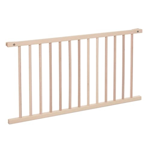 babybay Verschlussgitter für Kinderbettnutzung passend für Modell Boxspring XXL, natur unbehandelt