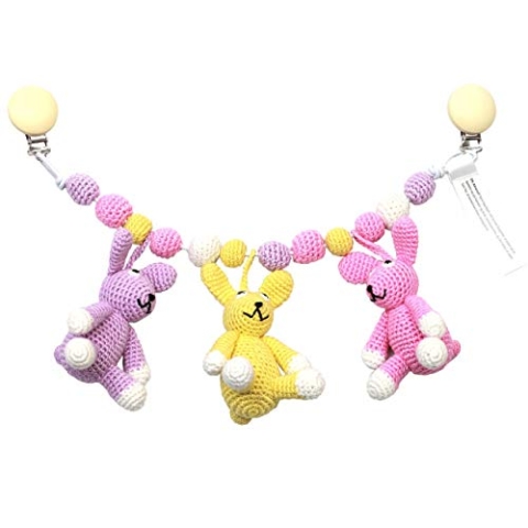 natureZOO Kinderwagenkette (Kaninchen Schwestern)
