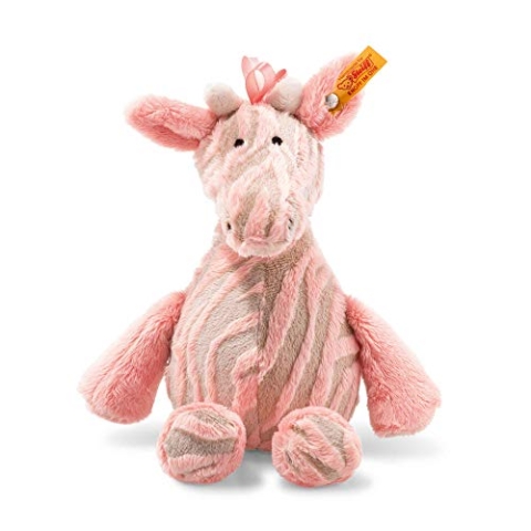 Steiff 240393 Soft Cuddly Friends Giselle Bell Giraffe, rosa
