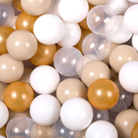 MEOWBABY Bälle Bällebad – Bällebad Bälle 7cm – Plastikbälle für Baby & Kinder – Spielbälle für Bällebad – Bunte Bälle – Bälle Baby